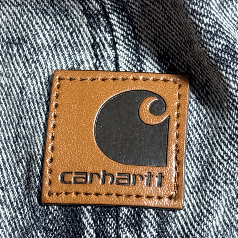 Carhartt Patch Hat Script Logo Strapback Baseball… - image 3